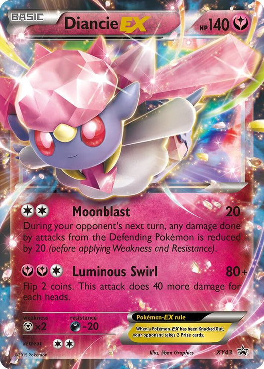 Diancie EX - XY43 [XY Promos] XY43