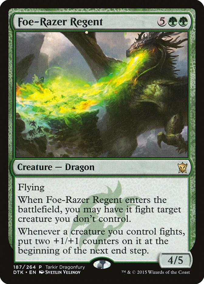 Foe-Razer Regent [Tarkir Dragonfury Promos] 187