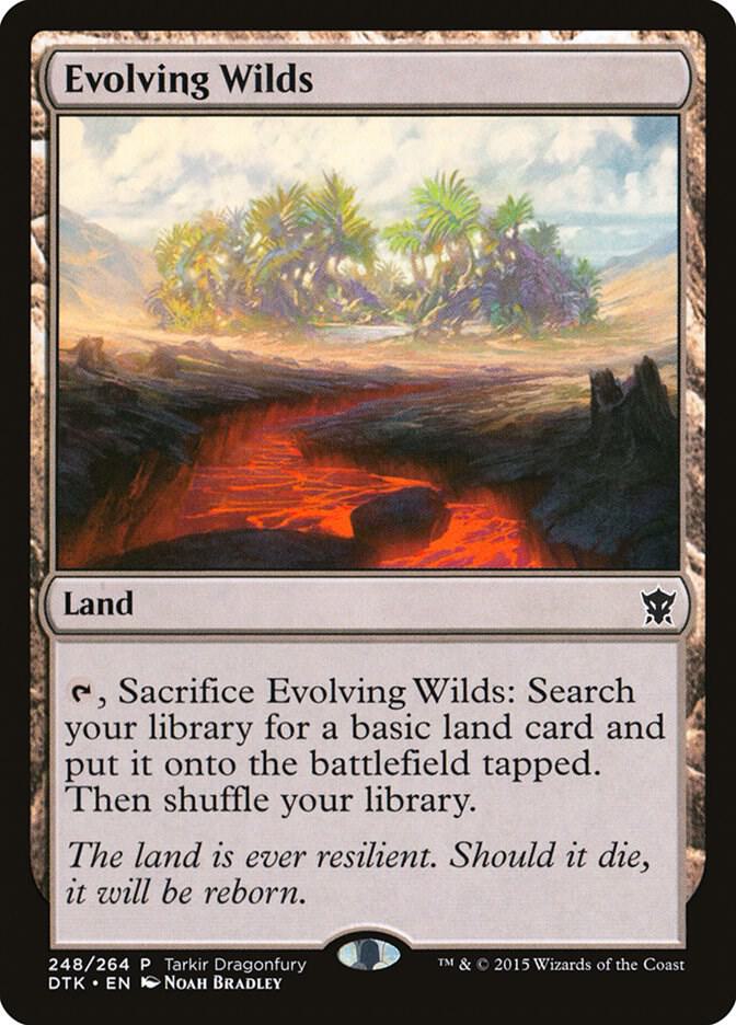 Evolving Wilds [Tarkir Dragonfury Promos] 248