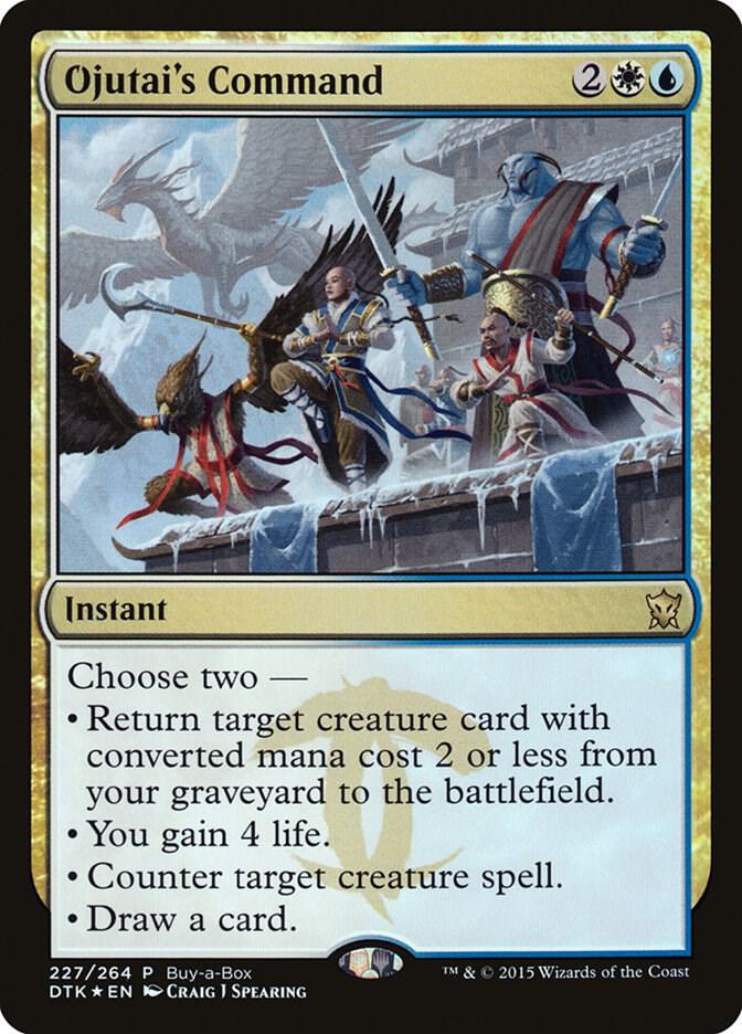 Ojutai's Command [Buy-A-Box Promos] 227