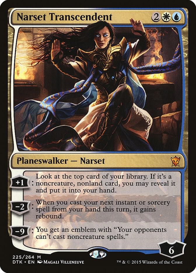 Narset Transcendent [Dragons of Tarkir] 225