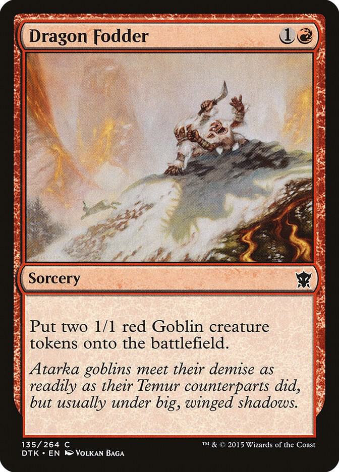 Dragon Fodder [Dragons of Tarkir] 135
