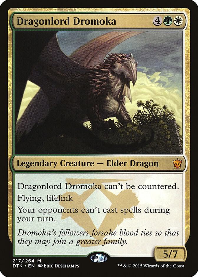Dragonlord Dromoka [Dragons of Tarkir] 217