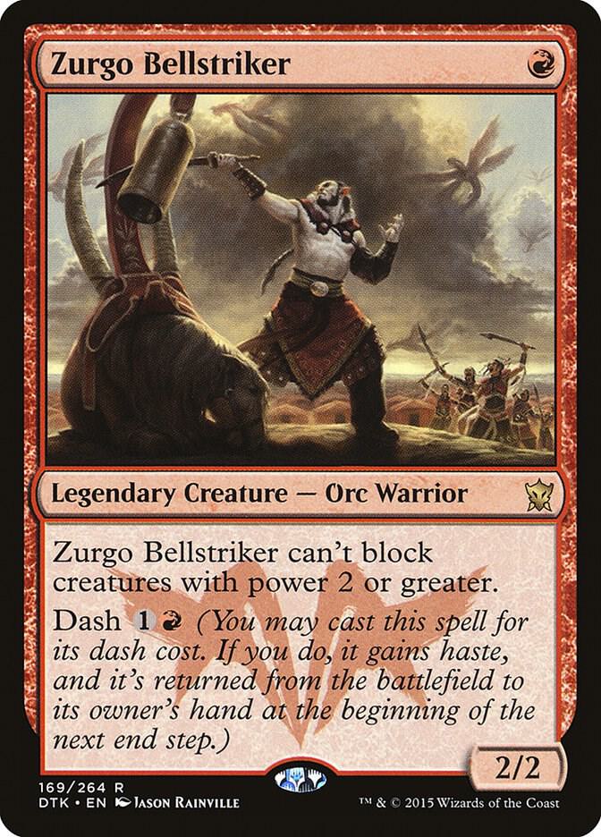 Zurgo Bellstriker [Dragons of Tarkir] 169