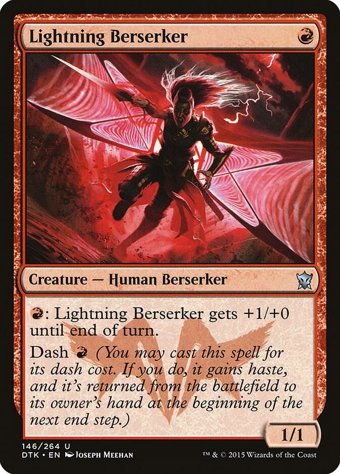 Lightning Berserker [Dragons of Tarkir] 146