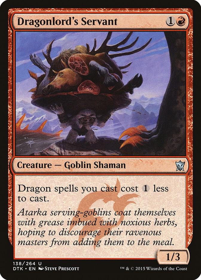 Dragonlord's Servant [Dragons of Tarkir] 138