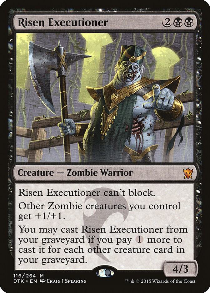 Risen Executioner [Dragons of Tarkir] 116