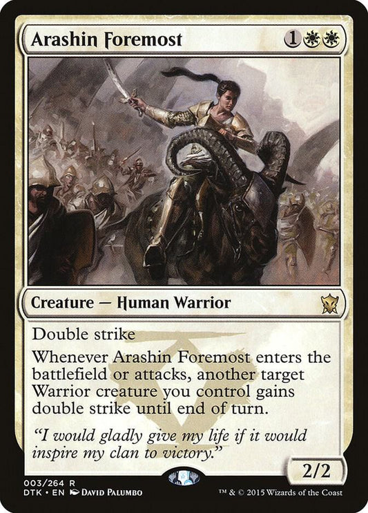 Arashin Foremost [Dragons of Tarkir] 3