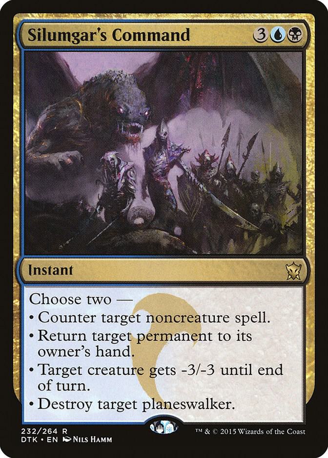 Silumgar's Command [Dragons of Tarkir] 232