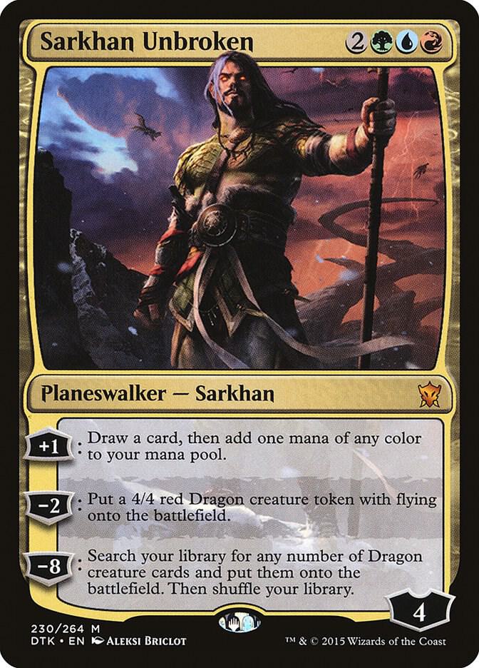 Sarkhan Unbroken [Dragons of Tarkir] 230