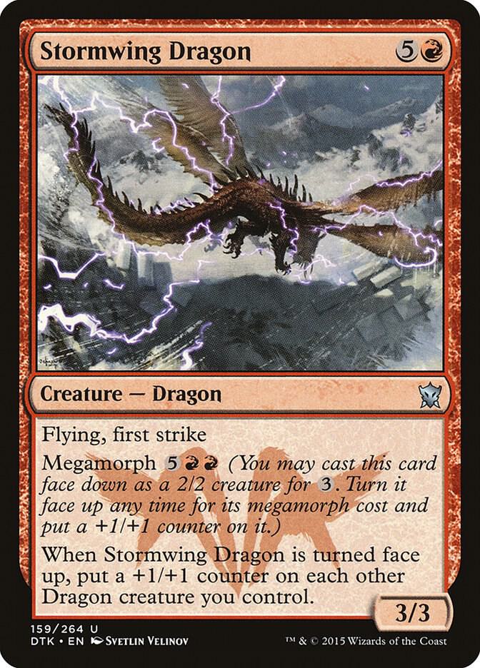 Stormwing Dragon [Dragons of Tarkir] 159