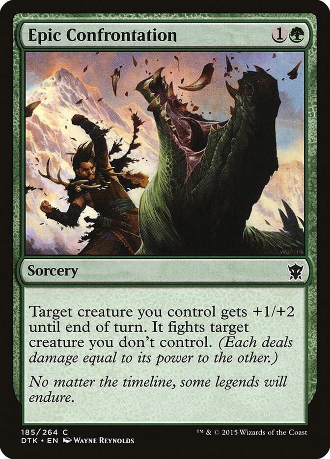 Epic Confrontation [Dragons of Tarkir] 185