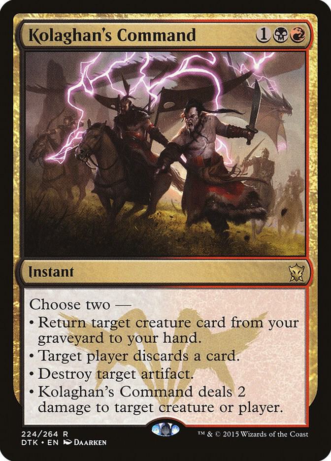 Kolaghan's Command [Dragons of Tarkir] 224