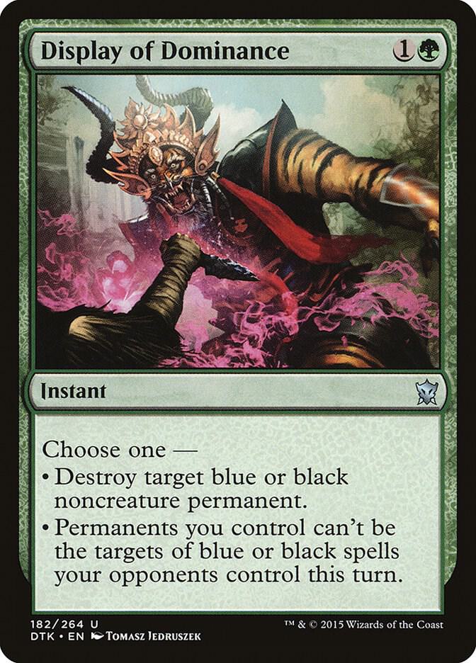 Display of Dominance [Dragons of Tarkir] 182