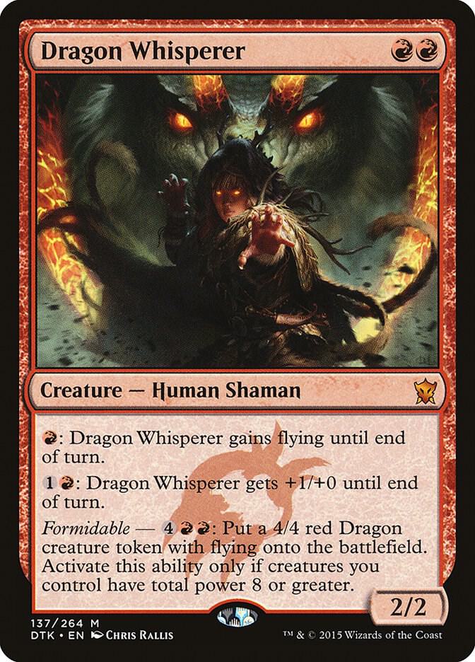 Dragon Whisperer [Dragons of Tarkir] 137
