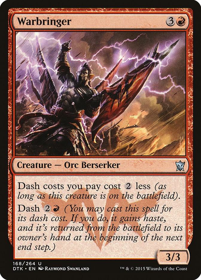 Warbringer [Dragons of Tarkir] 168