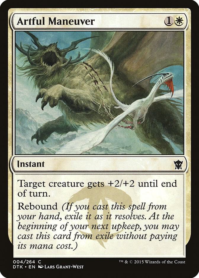 Artful Maneuver [Dragons of Tarkir] 4