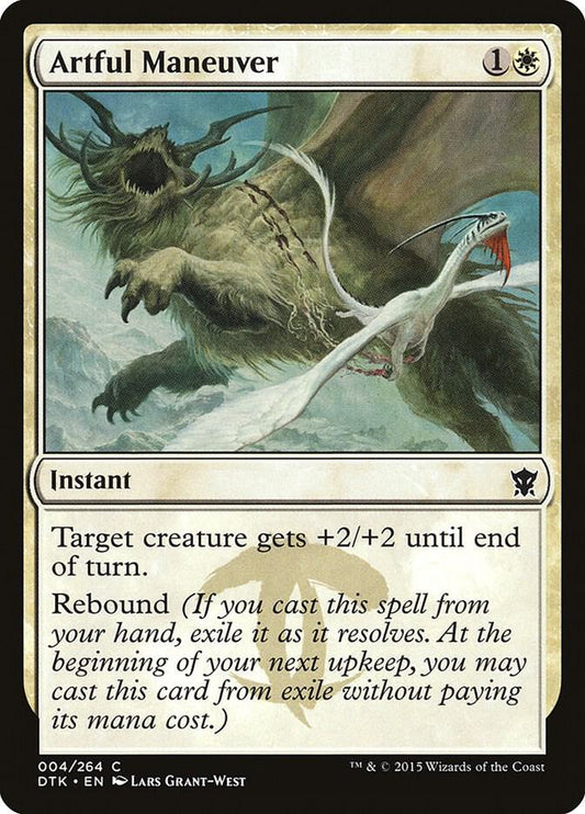 Artful Maneuver [Dragons of Tarkir] 4