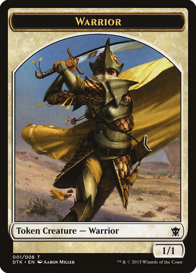Warrior Token [Dragons of Tarkir] 1