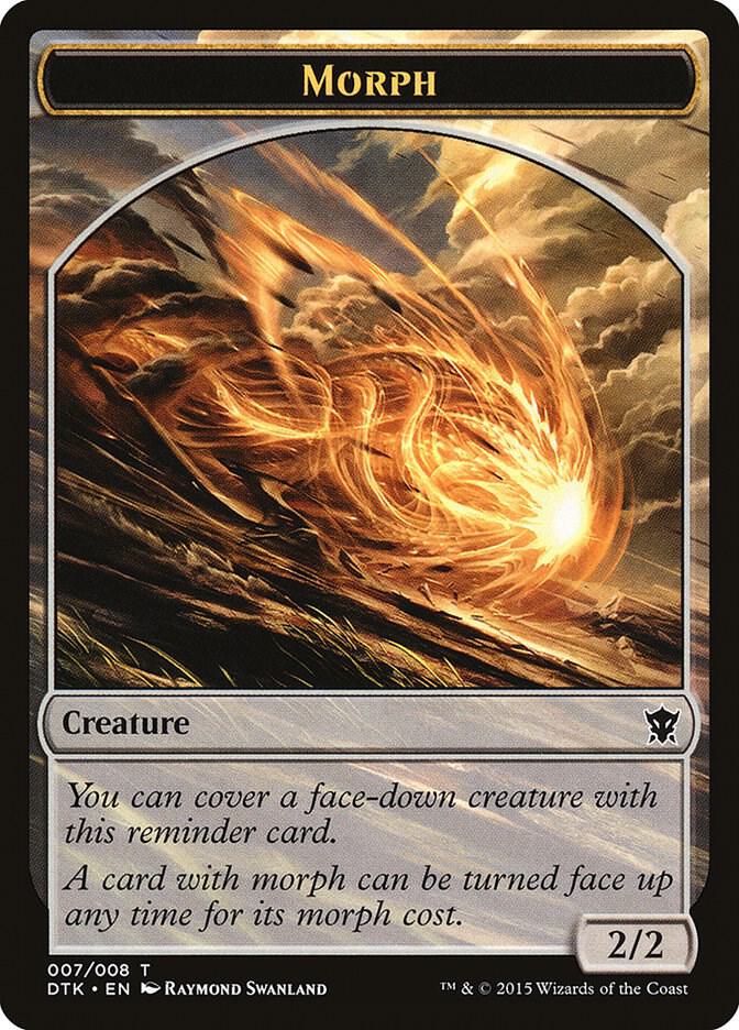 Morph Token [Dragons of Tarkir] 7