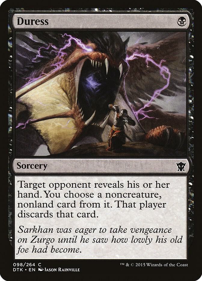 Duress [Dragons of Tarkir] 98