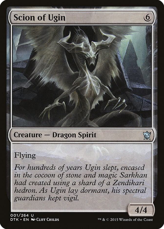 Scion of Ugin [Dragons of Tarkir] 1
