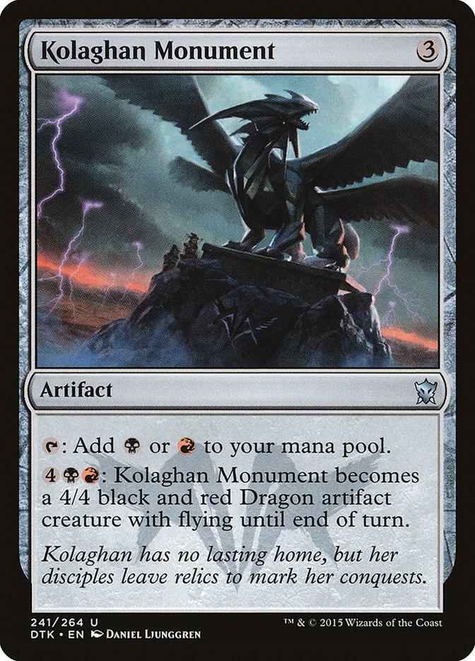 Kolaghan Monument [Dragons of Tarkir] 241