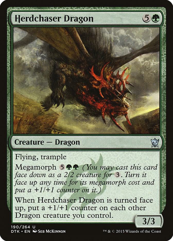 Herdchaser Dragon [Dragons of Tarkir] 190