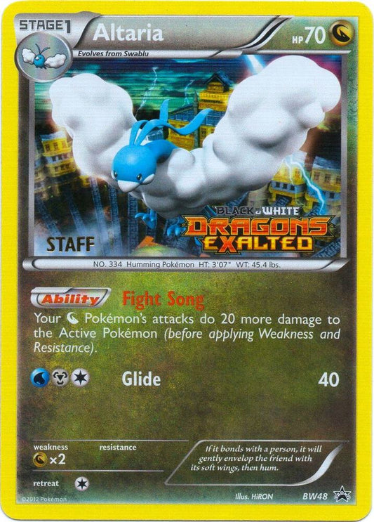 Altaria - BW48 (Prerelease) [Staff] [Black and White Promos] BW48