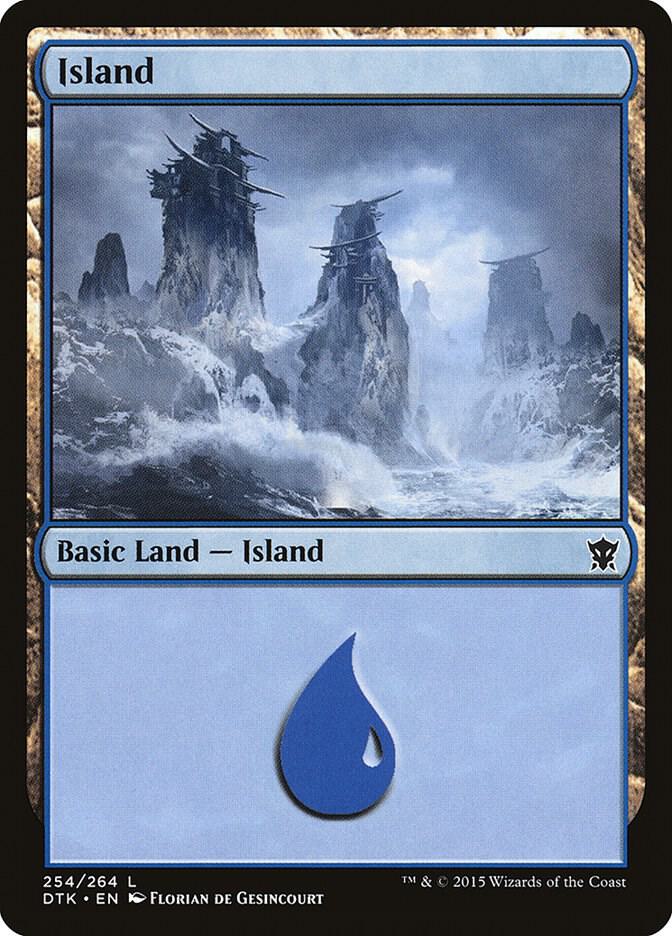 Island (254) [Dragons of Tarkir] 254