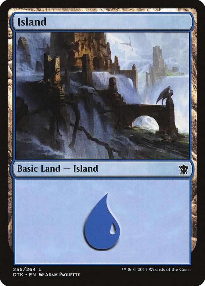 Island (255) [Dragons of Tarkir] 255