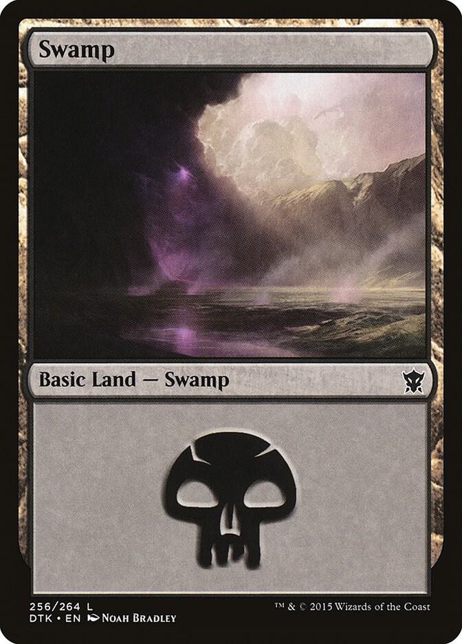 Swamp (256) [Dragons of Tarkir] 256