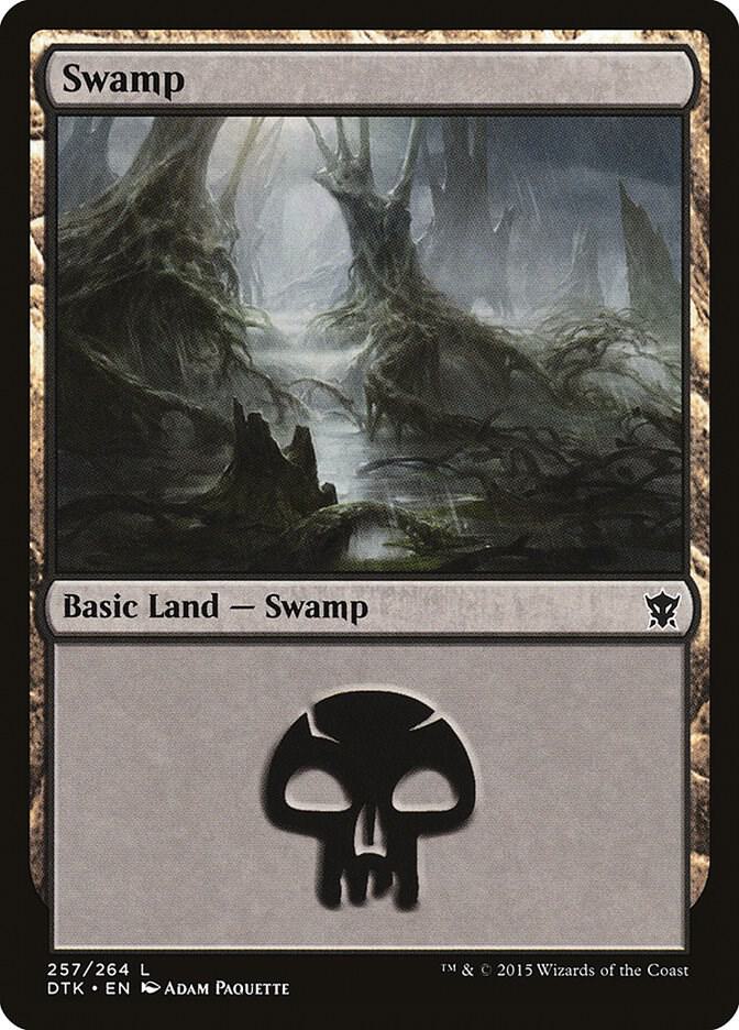 Swamp (257) [Dragons of Tarkir] 257