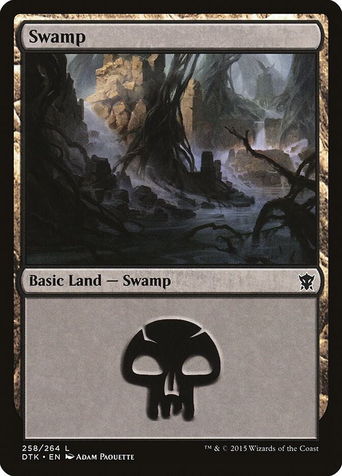 Swamp (258) [Dragons of Tarkir] 258
