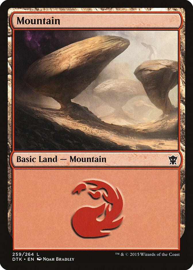 Mountain (259) [Dragons of Tarkir] 259