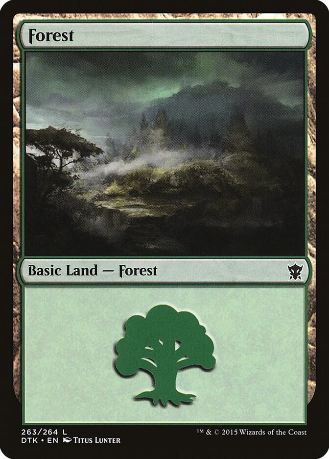 Forest (263) [Dragons of Tarkir] 263