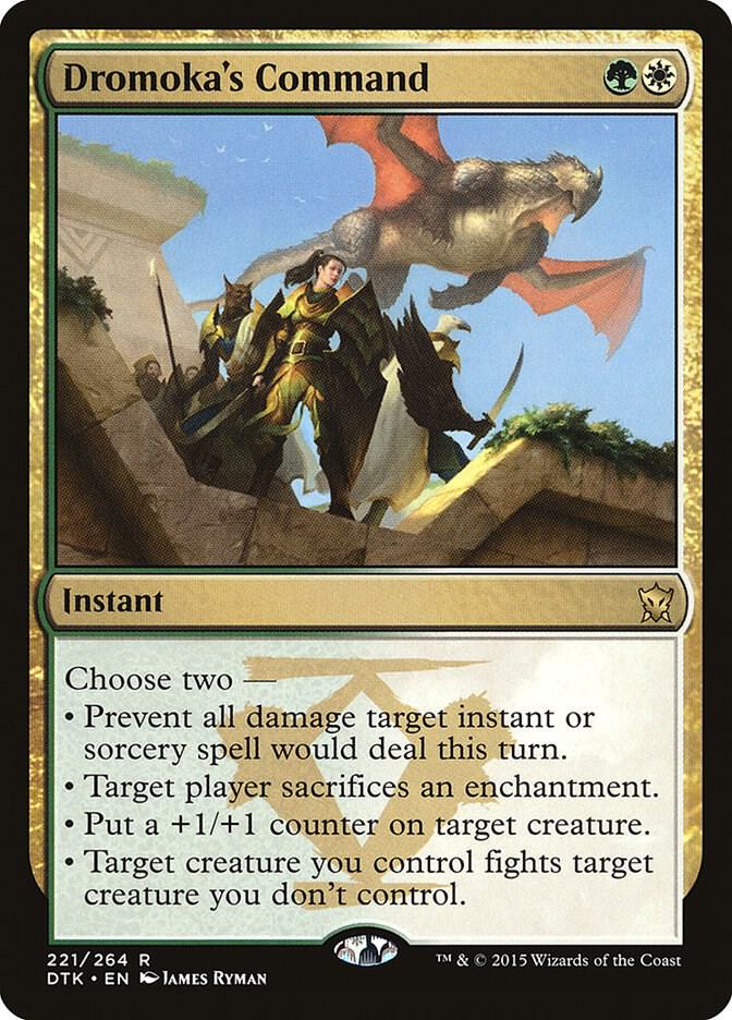 Dromoka's Command [Dragons of Tarkir] 221