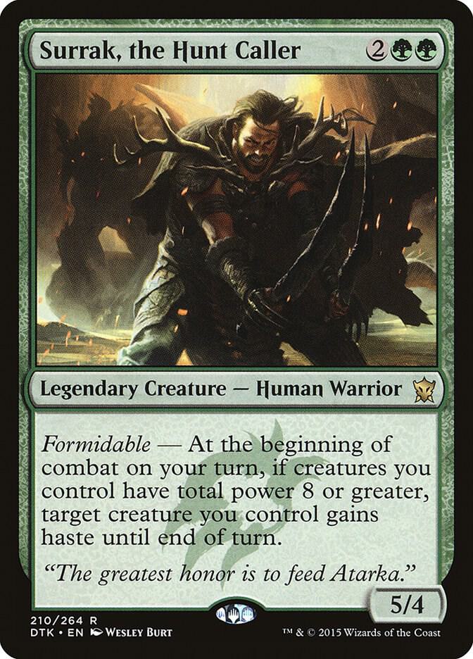 Surrak, the Hunt Caller [Dragons of Tarkir] 210