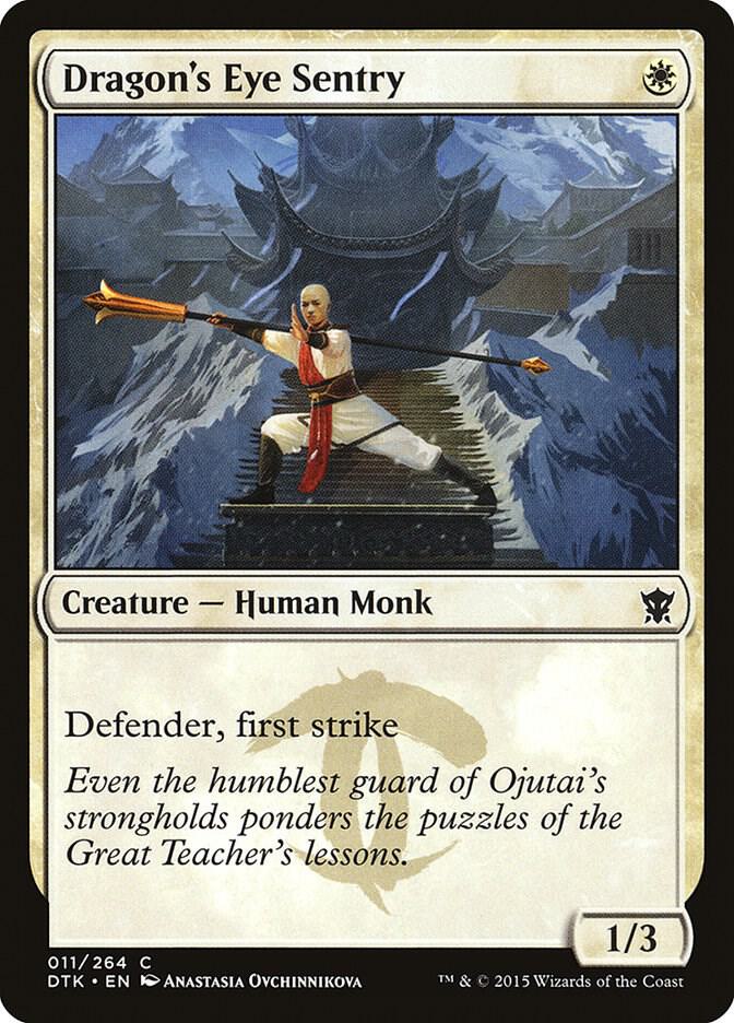Dragon's Eye Sentry [Dragons of Tarkir] 11