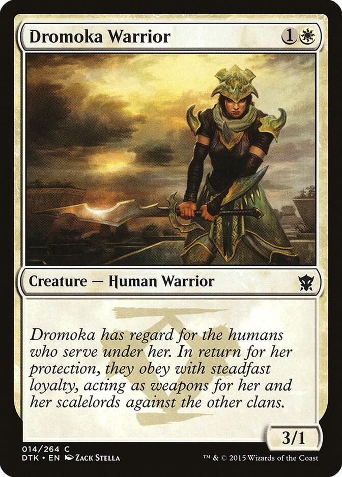 Dromoka Warrior [Dragons of Tarkir] 14