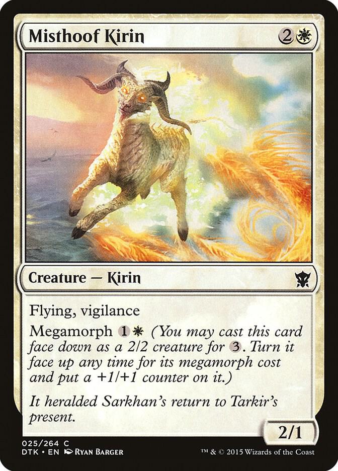 Misthoof Kirin [Dragons of Tarkir] 25