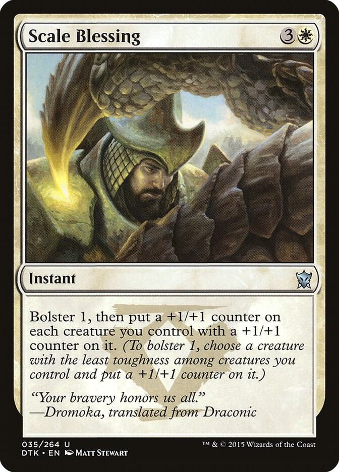 Scale Blessing [Dragons of Tarkir] 35