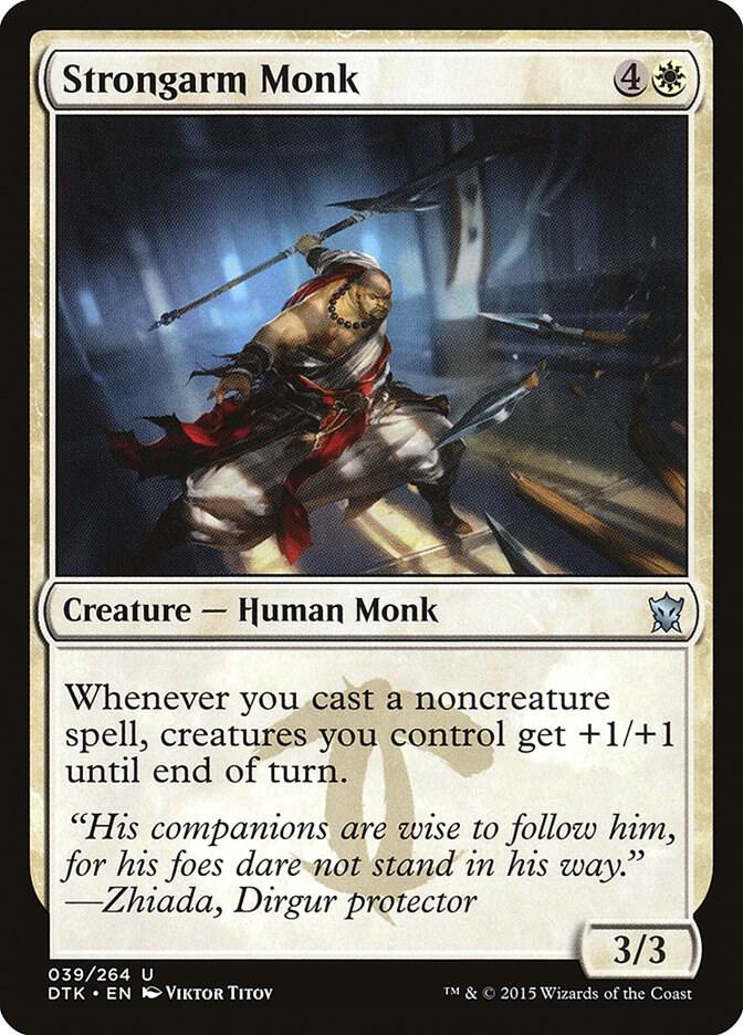 Strongarm Monk [Dragons of Tarkir] 39