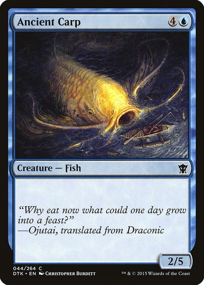 Ancient Carp [Dragons of Tarkir] 44