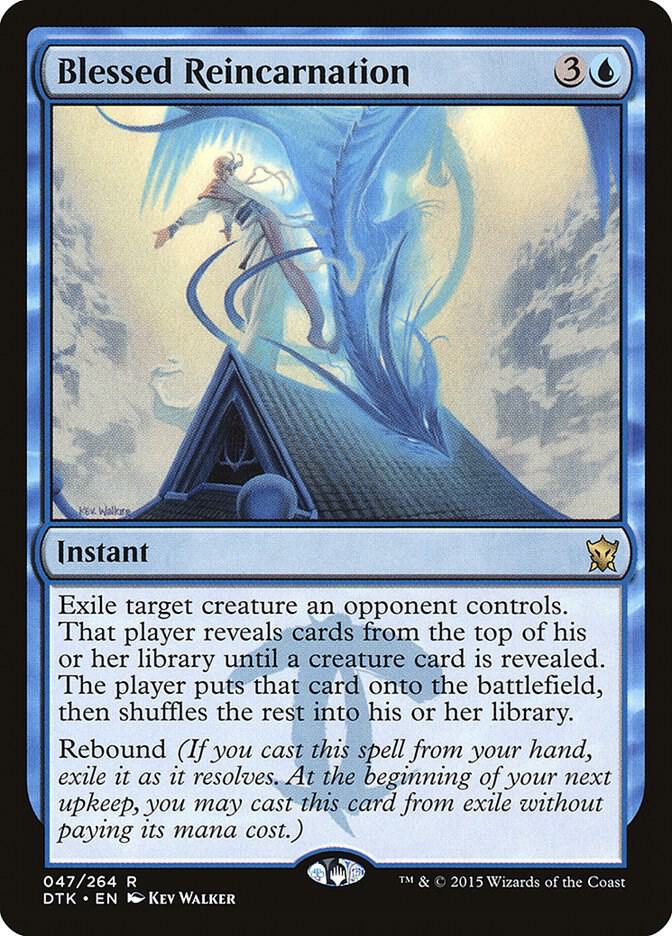 Blessed Reincarnation [Dragons of Tarkir] 47