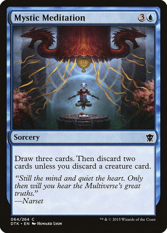Mystic Meditation [Dragons of Tarkir] 64