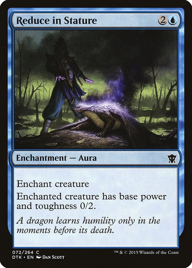 Reduce in Stature [Dragons of Tarkir] 72