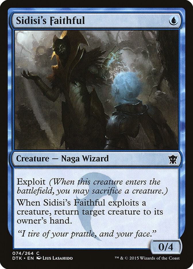 Sidisi's Faithful [Dragons of Tarkir] 74