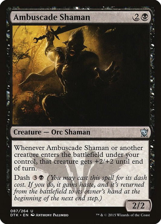 Ambuscade Shaman [Dragons of Tarkir] 87