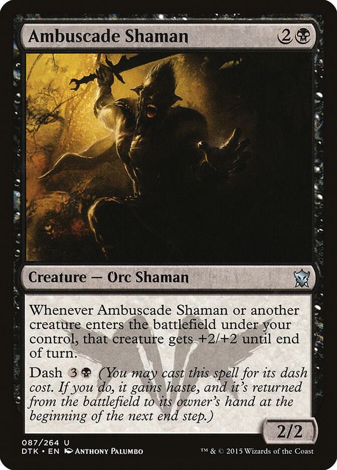 Ambuscade Shaman [Dragons of Tarkir] 87